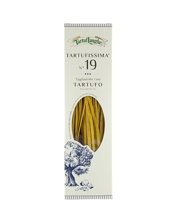 TartufLanghe Tagliatelle Pasta with Black Truffle + Egg - 8.81 oz