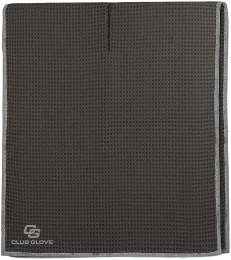 Club Glove Golf Microfiber Caddie Towel Slate/Light Gray