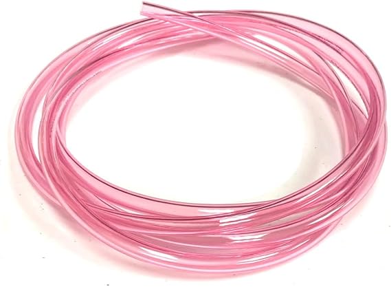 Vent Hose Kit Carburetor Overflow Compatible with Keihin FCR MX Mikuni Carb Replica Pink