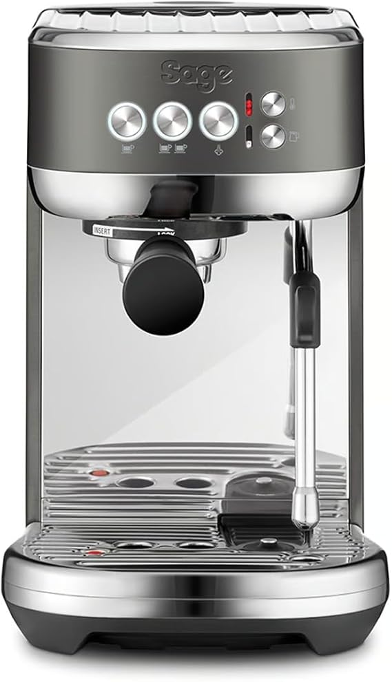 Sage The Bambino Plus Compact Coffee Maker Black Stainless Steel