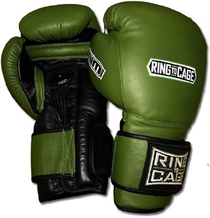 Ring to Cage 20oz, 22oz, 24oz Deluxe MiM-Foam Sparring Gloves - Safety Strap Boxing Training Gloves, for Boxing, MMA, Muay Thai, Kickboxing