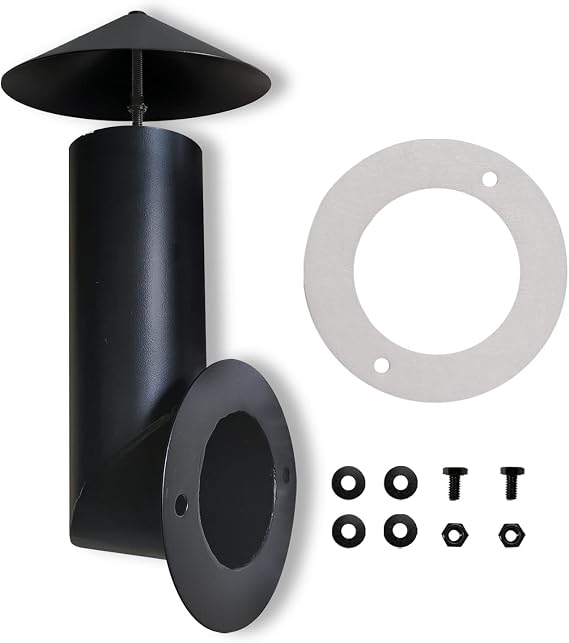 Grill Smoke Stack, Replacement for Pit Boss/Traeger/Camp Chef and Other Pellet Grills Smokestack Chimney
