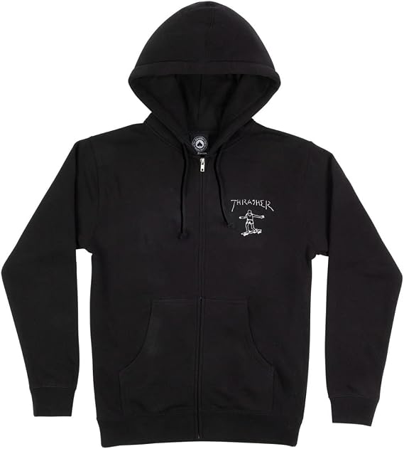 Thrasher Gonz Logo Zip Up Sweatshirt