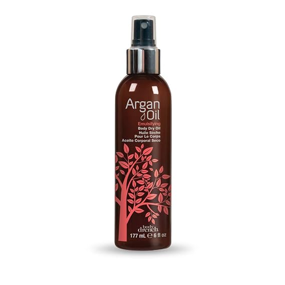 Body Drench Emulsifying Dry Body Oil Mist Body Oil for Dry Skin & Aging Skin, Restores Moisture & Improves Elasticity, Lightweight Spray Formula, 6 oz