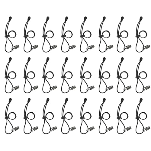 Kate Backdrop Clips Holder Background Clamps for Photo Video Studio, 24 Pack, Black