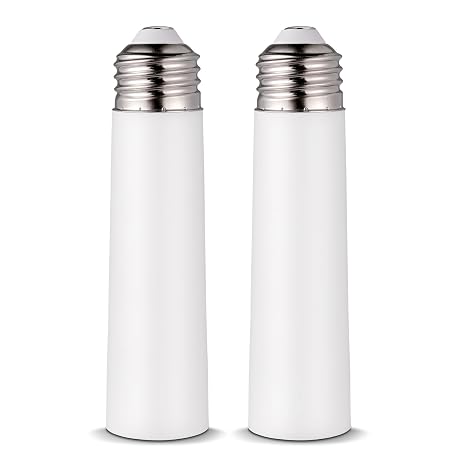 Light Socket Extender,E26 to E26 Medium Screw Light Bulb Socket Extensions,Light Bulb Camera Extensions,Recessed Socket 3-3/4" Extension Adapter