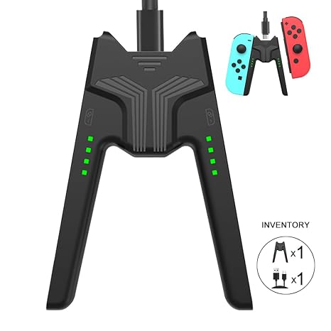 PENJOY Universal Joycon Charging Grip for Nintendo Switch, Switch Controller Holder for Switch Joy Con and 3rd party controller