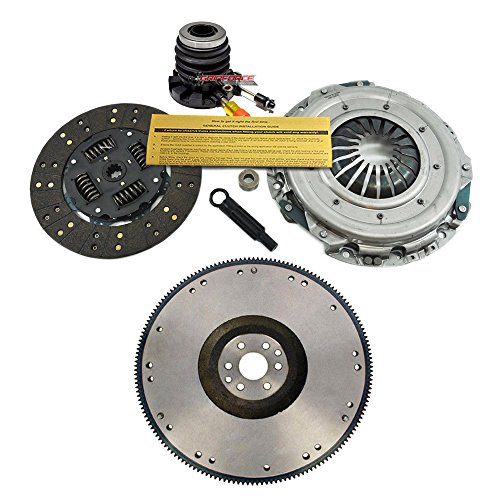 EFT PREMIUM HD CLUTCH KIT wSLAVE wFLYWHEEL FOR 1997-08 FORD F150 F-150 4.2L 6CYL