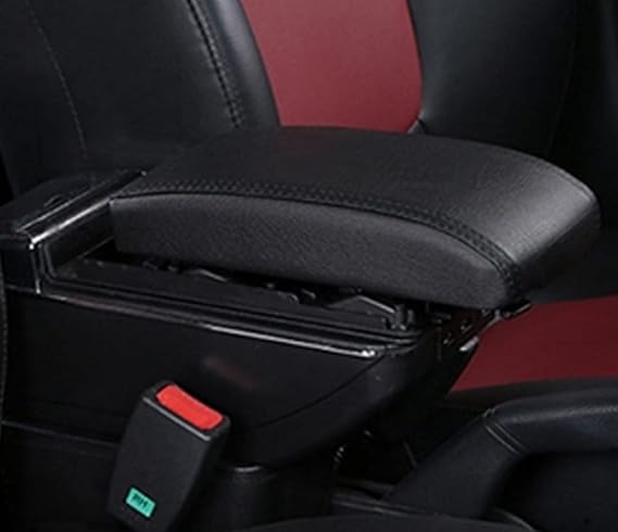 Car Center Console Armrest for Proton Persona Iriz Leather Armrest Storage Box