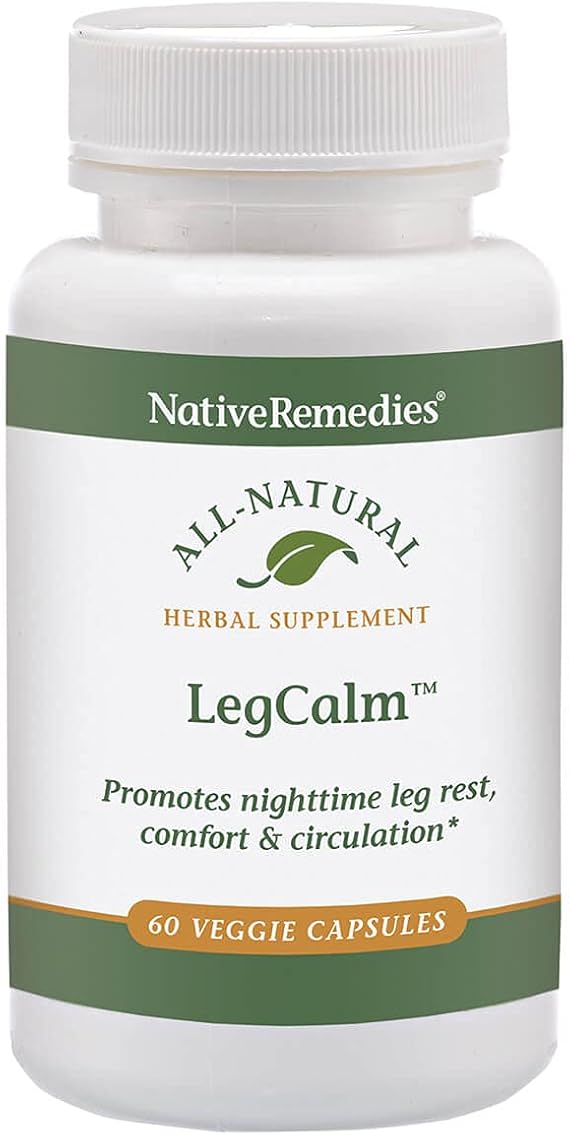 Native Remedies Leg Calm for Rested Legs and Limb Comfort at Night, 60