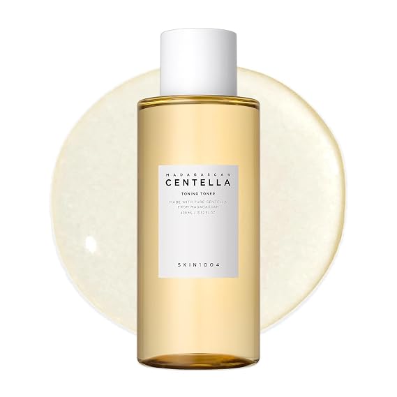 SKIN1004 Centella Toning Toner, Korean Face Essence with Centella Asiatica, Hydrating Facial Essence for Soothing & Moisturizing, PHA Toner for Skin Smoothing, Korean Skin Care, 13.52 fl.oz, 400ml