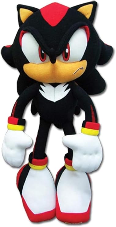Sonic The Hedgehog 8967 Great Eastern GE-8967 Shadow Plush, 12", Multicolor