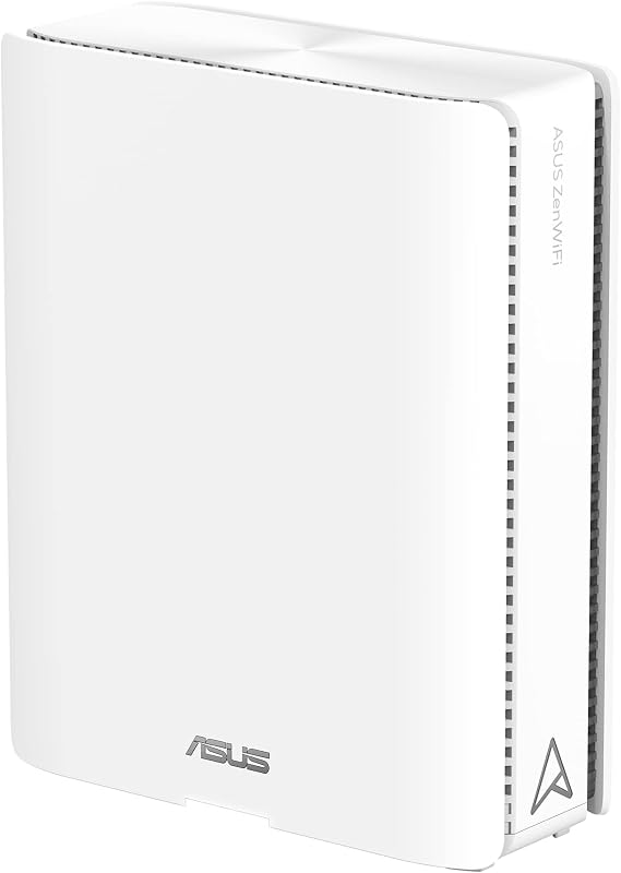 ASUS ZenWiFi BQ16 Quad-band WiFi 7 Mesh with dual 5GHz bands, 25Gbps, 4000 sq.ft (1pk), Dual 10G Ports, Security & Parental Control Included, Smart Home Master SSIDs, 4G & 5G Mobile Tethering