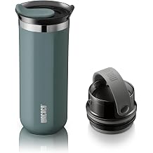 WACACO Octaroma Grande & EXAFLOW Lid Bundle - 15oz Vacuum Insulated Tumbler with Pour-Over Conversion Lid