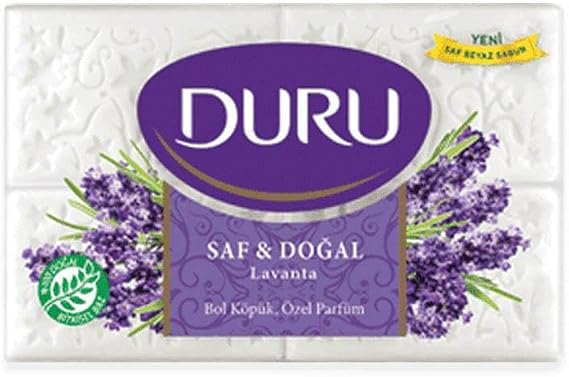 DURU Pure&Natural Lavender Soap, 150 Gramx4