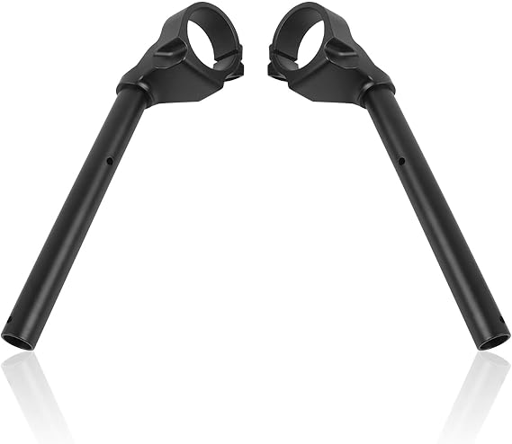 Clip On Handlebars Left & Right Aluminum Motorcycle Handle Bar Fork Tube Handlebar Compatible with Yamaha YZF R3 YZF-R3 YZFR3 2019-2023 2024 2025 2026