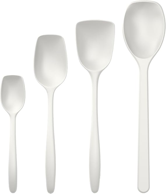 Rosti NEW Classic 4-Piece Spoon Set White
