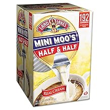 Land O Lakes Mini Moos Creamer Half & Half Cups 192Count 54 Fl Oz (Pack May Vary), Individual Shelf-Stable Half & Half Pods for Coffee Tea Hot Chocolate, Made With Real Cream