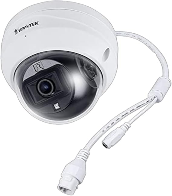 Vivotek C-Series FD9369 2MP AI Outdoor Network Dome Camera with Night Visio