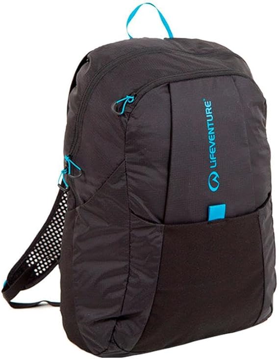 Lifeventure Ultra Lightweight, Compact, Foldable Backpack Made From Recycled Fabrics, For Sport, Travelling, Walking and Hiking