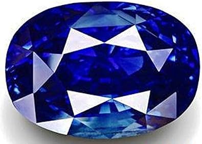 Ramneek Jewels Divya Shakti 9.25-9.50 Carat Blue Sapphire Neelam Unheated Untreated Energized Gemstone AAA Quality