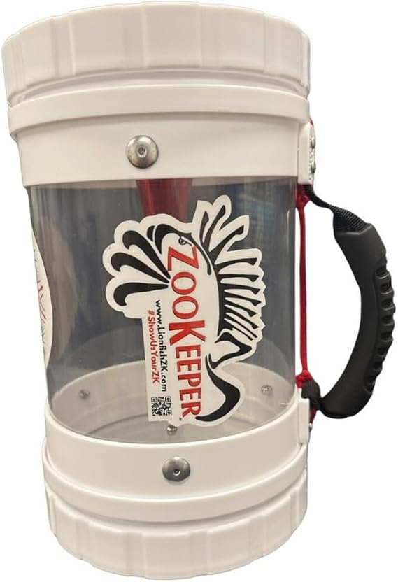 ZooKeeper Lionfish Containment Unit - WHITE (12" Mini)