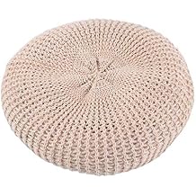 Women's Spring Summer Solid Color Knitted Beret Hat