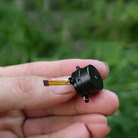Micro Mini PTZ Motor OT-EM1611 DC 12V 7000 RPM Small Three-Phase Brushless Double Ball Bearing Aluminum Alloy Shell - (Speed(RPM): 5pcs)