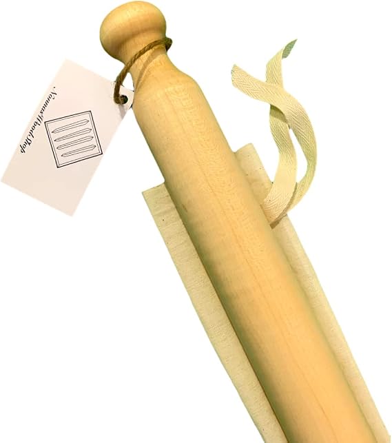 Italian Mattarello, Sicilian Slugger, Pasta Rolling Pin (44")