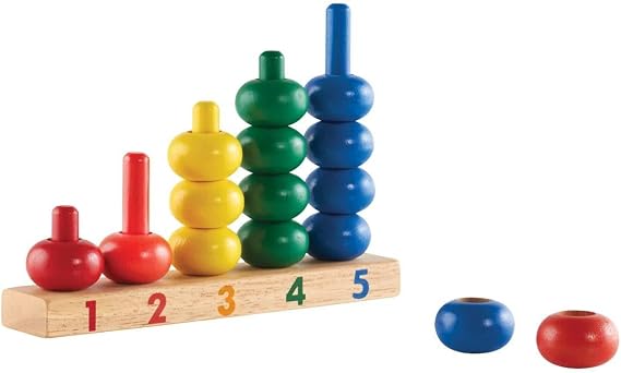 Guidecraft 1 to 5 Ring Counter Set