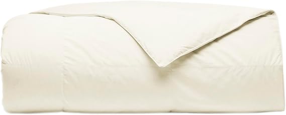 BOLL & BRANCH Percale Quilted Down Alt Comforter, Full/Queen, Cream