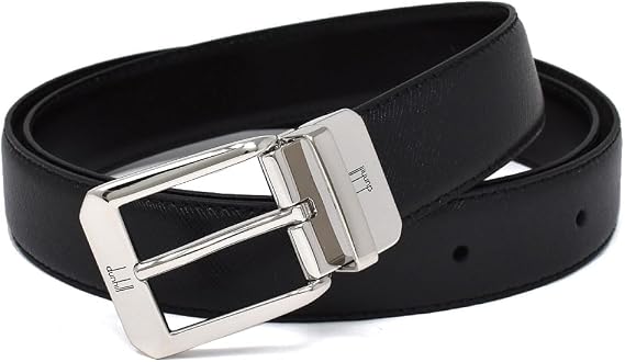 Alfred Dunhill Dunhill Belt Men's Reversible fasettosafia-noreza- Black hpw145 a42 [parallel import goods]