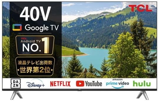 TCL 40S5402 40V Type Terrestrial / BS / CS Digital LCD Smart TV with Google TV