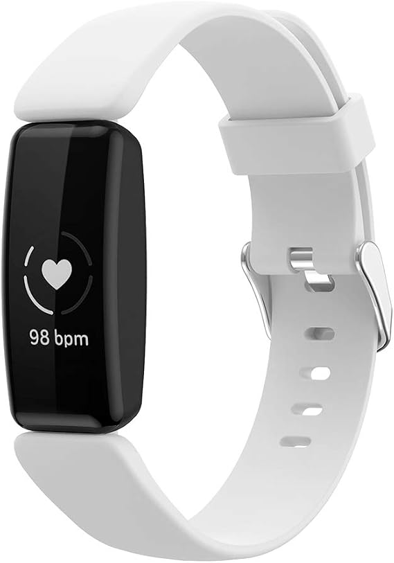 Senter Replacement Bands Compatible with Fitbit Inspire 2 Bands,Adjustable Accessory Soft Silicone Sport Wristband for Women Men