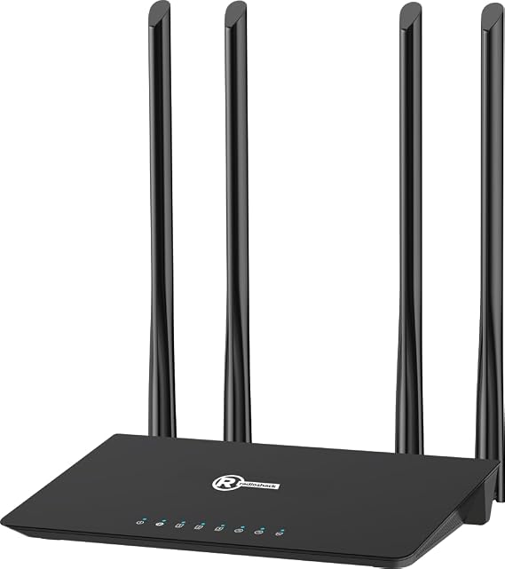 RadioShack WiFi Router 1200Mbps 2505012 High Speed Router
