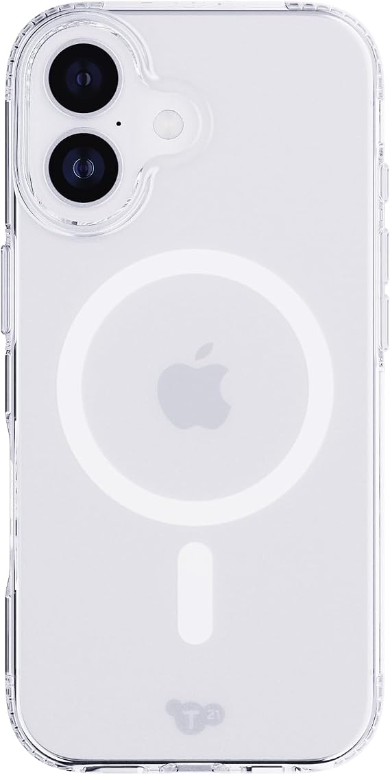 Tech21 EvoLite Case for iPhone 17 Clear | Slim Protective Case | Impact Protection | MagSafe Compatible