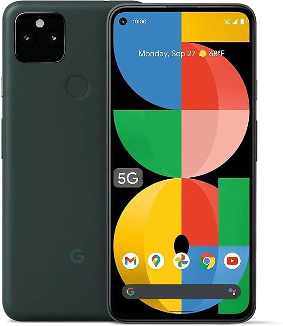 Google Pixel5a 5G 128GB Carrier Edition Mostly Black