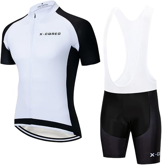 Cycling Jersey Set Men MTB Bike Clothing Suit Road Short Sleeve Bicycle Shirts Kit Shorts Biking Top + Pants with 12d Padded
