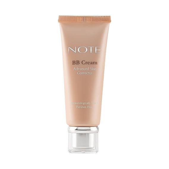 Note Cosmetique BB Cream SPF 15 - Tinted Moisturizer Face Cream with Vitamin E - Hydrating Foundation Makeup - 01 Natural - 1 oz