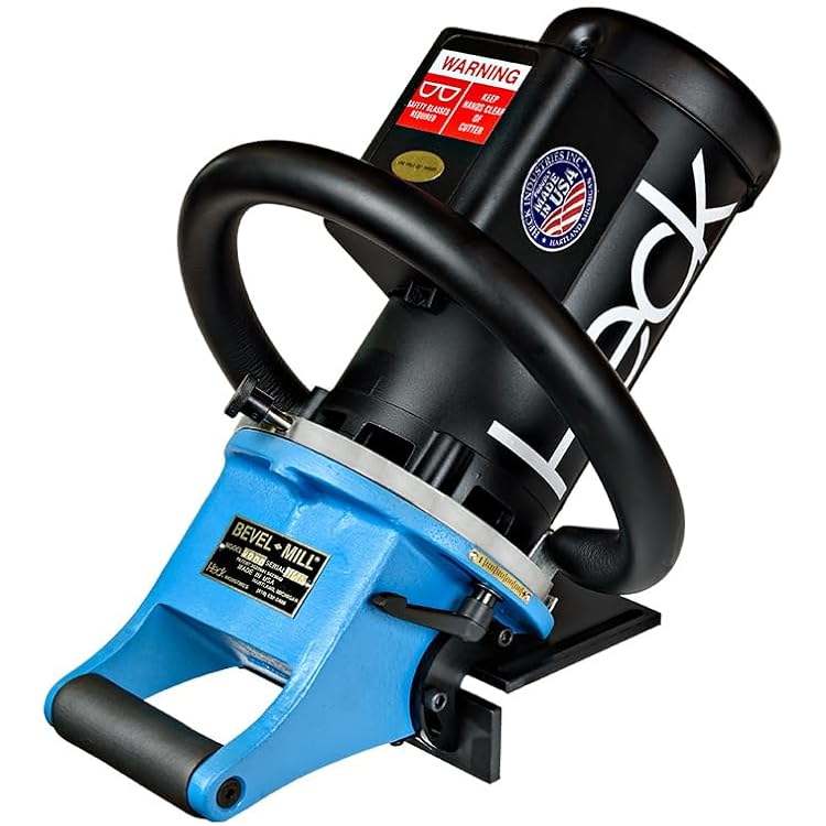Heck Industries Bevel-Mill Plate Beveler Model 9000