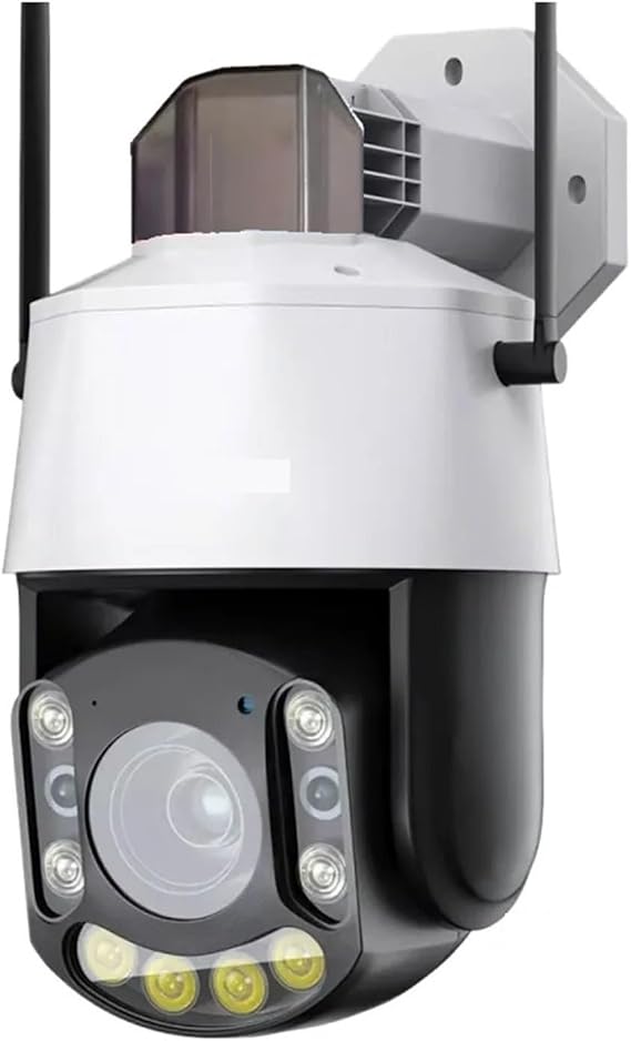 ICSEE WiFi 5MP PTZ Camera 50X 30X Zoom Human Detection Outdoor CCTV Security Surveillance Camera Color Night Vision(AU Plug,1 pcs 5MP Camera)