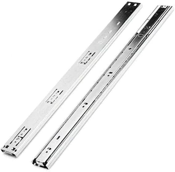 Samet Galvanizli Teleskopik Çekmece Rayı 46x450