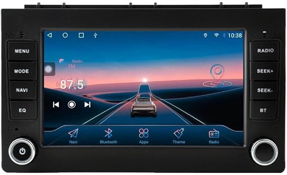 Android 15 Car Stereo for Saab 9-3 93 2007-2011 Double Din Car Radio Wireless Carplay Multimedia Android Auto 7'' Touch Screen GPS WiFi Bluetooth