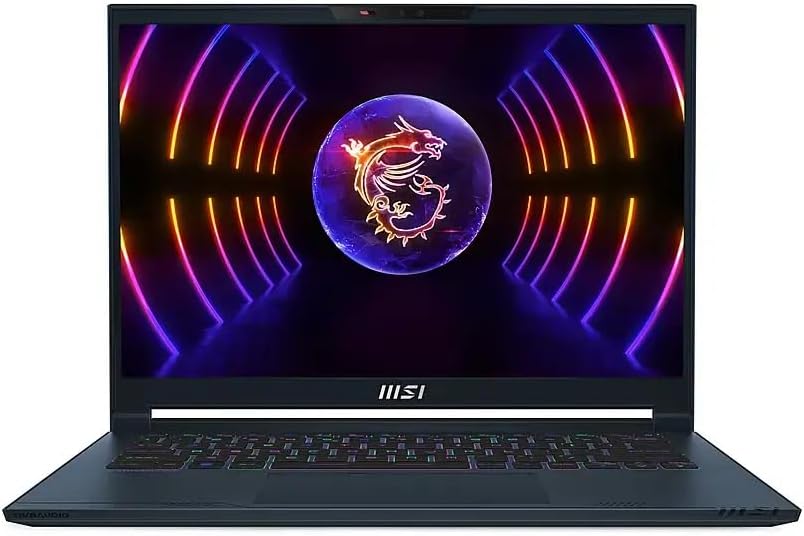 MSI 2025 Stealth 14Studio 14” WUXGA IPS Laptop 10-Core Intel Core i7-13620H NVIDIA GeForce RTX 4060 16GB DDR5 1TB SSD Thunderbolt 4 USB-C WiFi AX BT Webcam HDMI2.1 RGB Backlit KB Windows 10 Home