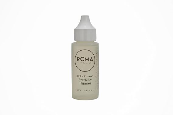 RCMA Makeup Color Process Foundation Thinner Adjust Foundation Consistency for Smooth Application Softens, Revives & Restores Dried Foundations Pro MUA Essential Vegan and Cruelty-Free- 1 oz