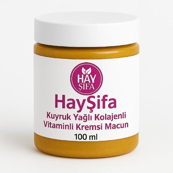 Kuyruk Yağlı Kolajenli Vitaminli Kremsi Macun, Doğal Bitkisel