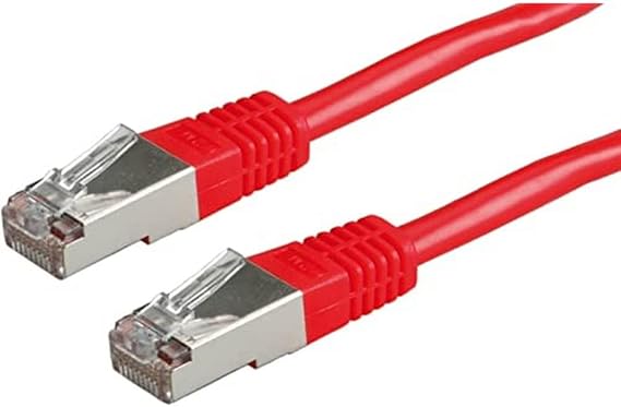 VALUE Patch Cable Cat.6 (Class E) S/FTP (PiMF), Red, 5 m