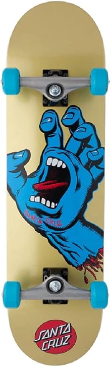 Santa Cruz Screaming Hand Large 8.25in x 31.5in Skateboard Complete