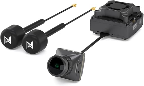 CADDXFPV Walksnail Avatar GT Kit - Air Unit Pro for FPV Drone, Digital Transmission System, Max 2W Power, 22ms Low Latency, Max Range 6km, 160°FOV, 1080P/100fps Live View, 1080P/720fps Video Recording | 2Wハイパワー、1080P/100FPSビデオ、160°FOV、1/1.8インチStarvis IIセンサー、FPVドローン、RCカー、固定翼のレイテンシー22ms。