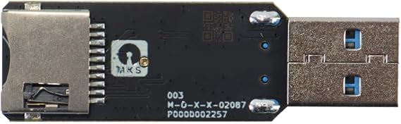 MKS EMMC Adapter Card Reader Module, Compact USB 3.0, Fast Data Transfer, Portable for EMMC Module Card and Office Accessories